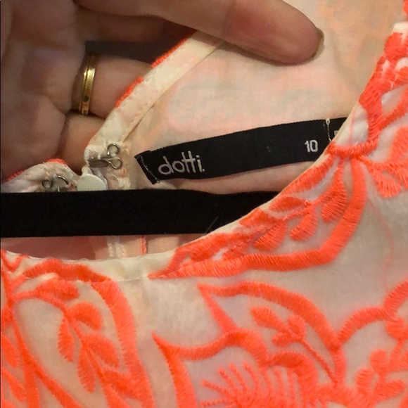 FUN Pink & White floral dress US6/UK10 - Picture 5 of 7